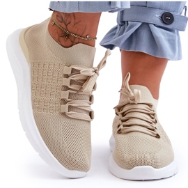 PG1 Deportivas Clásicas Mujer Beige Nickilla