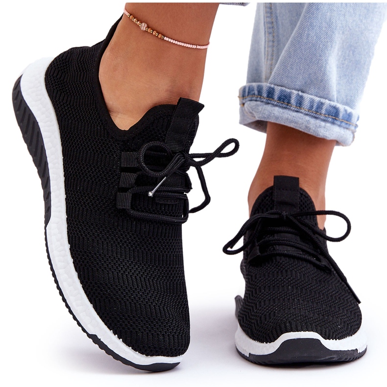 PG1 Zapatillas Slip-on de Tejido Clásico Gusto Negro