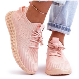 PG1 Zapatillas Mujer Slip-On Textil Rosa Zauna
