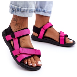 Sandalias Deportivas Mujer 4F 4FSS23FSANF014-55S Fucsia rosa