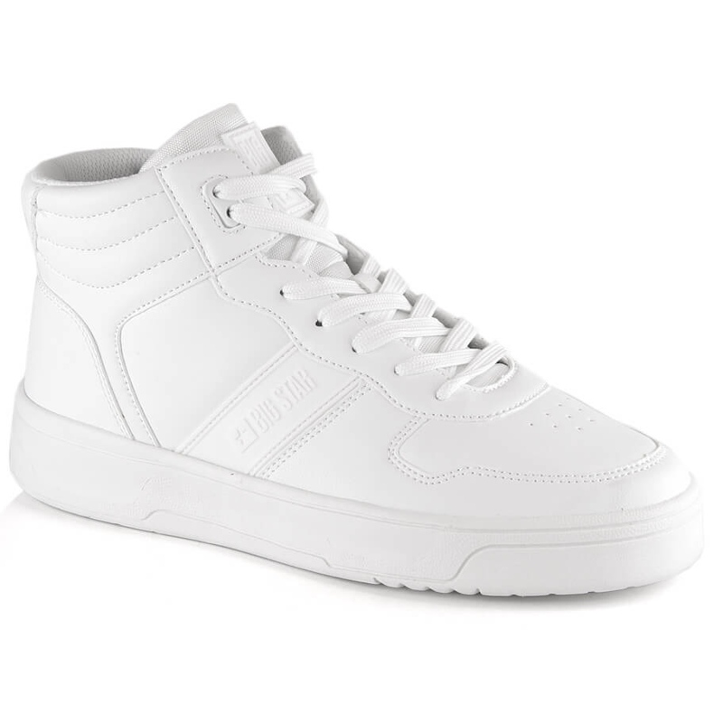 Zapatillas deportivas de hombre deportivas para el tobillo blancas Big Star KK174134 blanco