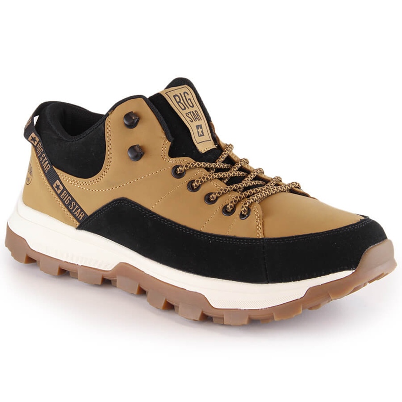 Zapatos trekking hombre Camel Big Star KK174242 marrón