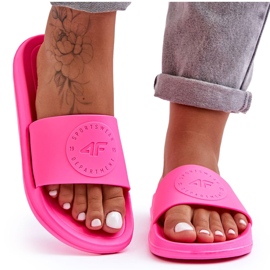 Pantuflas Sport Mujer 4F 4FSS23FFLIF069-53S Fucsia rosa