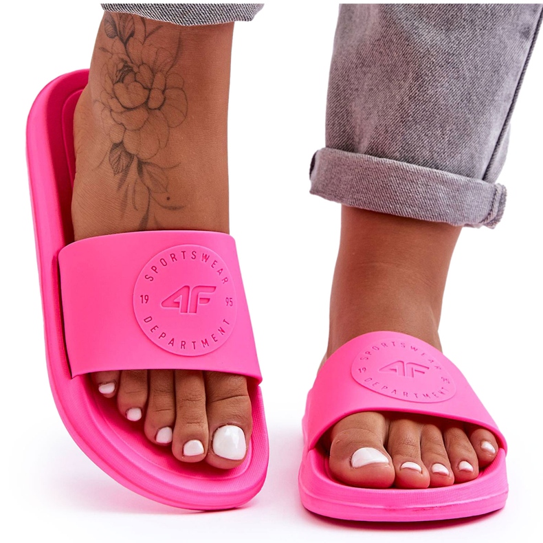 Pantuflas Sport Mujer 4F 4FSS23FFLIF069-53S Fucsia rosado Pantuflas Sport Mujer 4F 4FSS23FFLIF069-53S Fucsia rosado