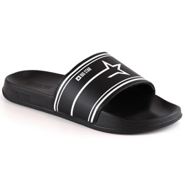 Zapatillas casa hombre negras Big Star MM174313 negro