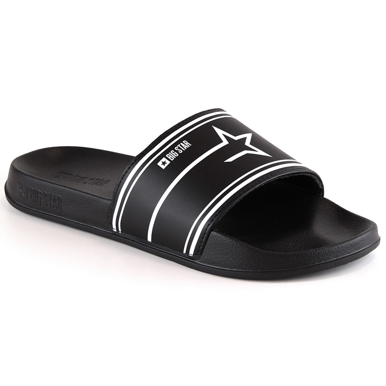 Zapatillas casa hombre negras Big Star MM174313 negro
