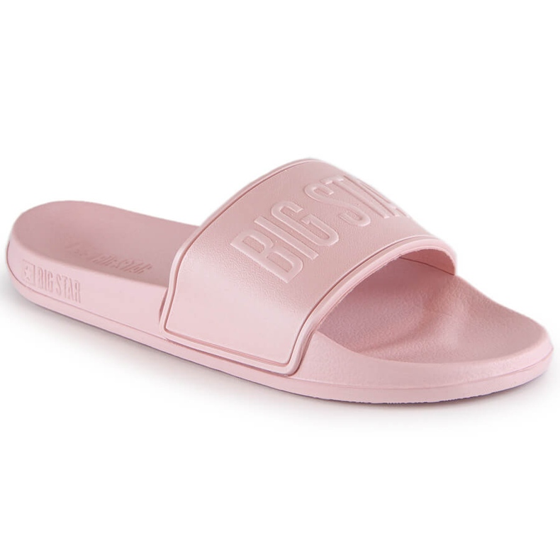 Pantuflas mujer foam rosa claro Big Star MM274718 rosado