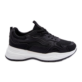 PG1 Deportivas De Mujer Deportivas Con Plataforma Negras Y Blancas Lomare negro