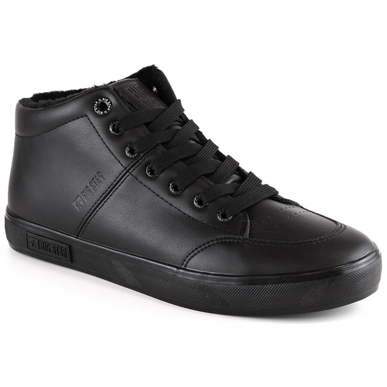 Zapatillas deportivas de hombre con aislamiento para el tobillo negras Big Star KK174348 negro