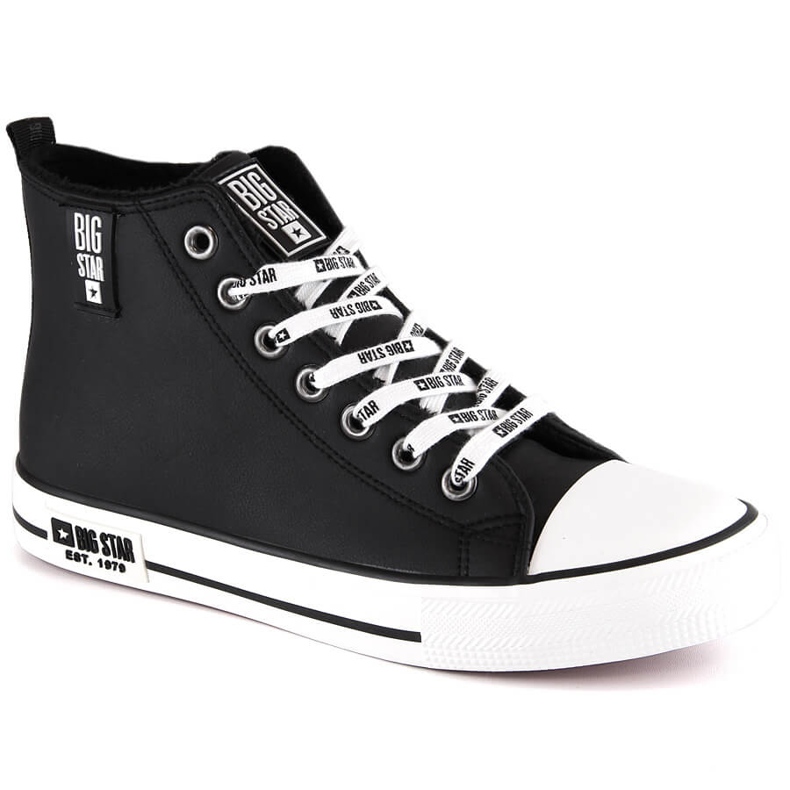 Zapatillas negras con aislamiento Big Star KK274598 negro