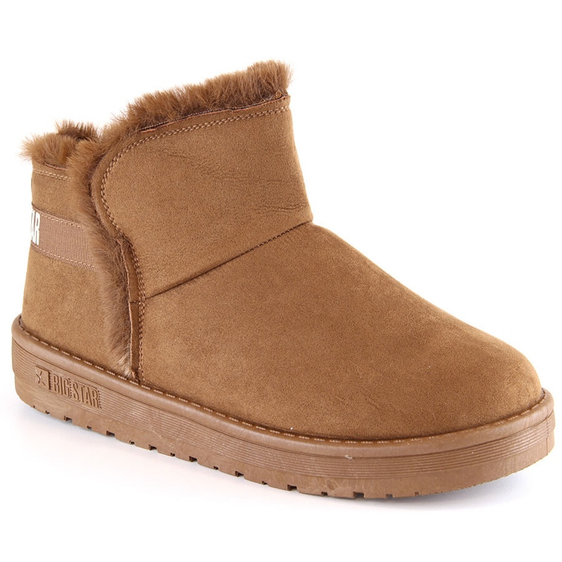 Botas de nieve para mujer mukluki marrón Big Star KK274620