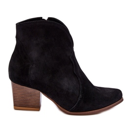 Lewski Shoes Botas Vaqueras Ante Leewski EV28 Negro