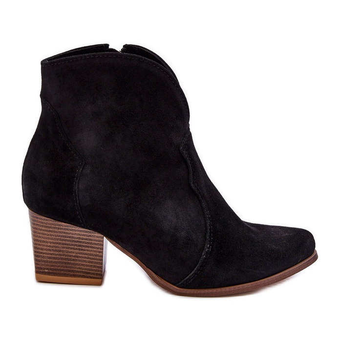 Lewski Shoes Botas Vaqueras Ante Leewski EV28 Negro