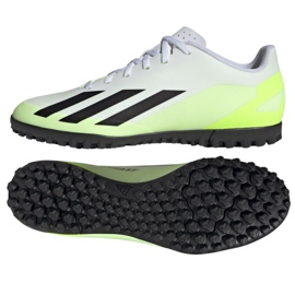 Botas de fútbol Adidas X Crazyfast.4 Tf M IE1583 blanco blanco