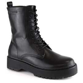 Botas con plataforma insuladas Big Star W INT1888 negro