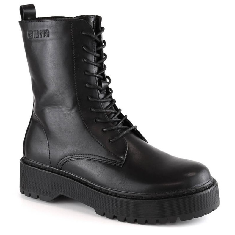 Botas con plataforma insuladas Big Star W INT1888 negro