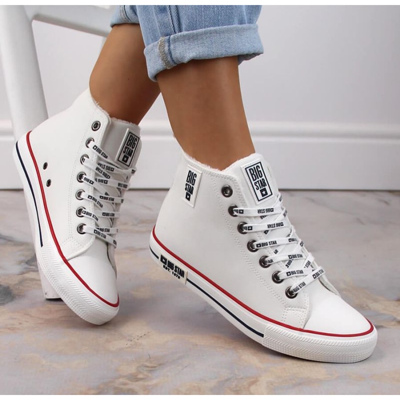 Big Star W INT1898A zapatillas con aislamiento blanco