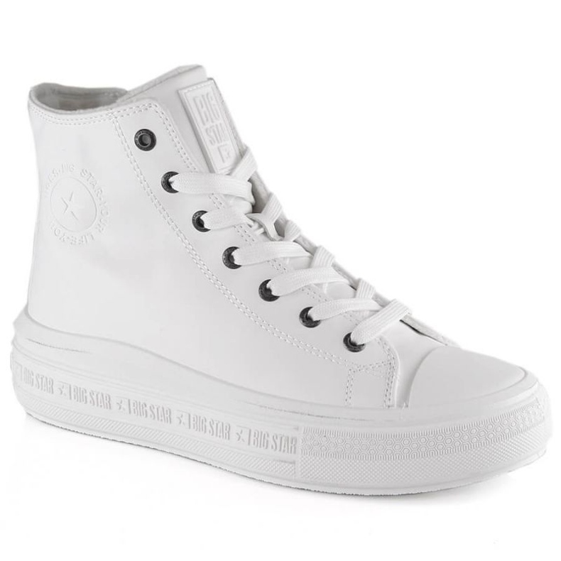 Zapatillas insuladas con cordones Big Star W INT1902A blanco