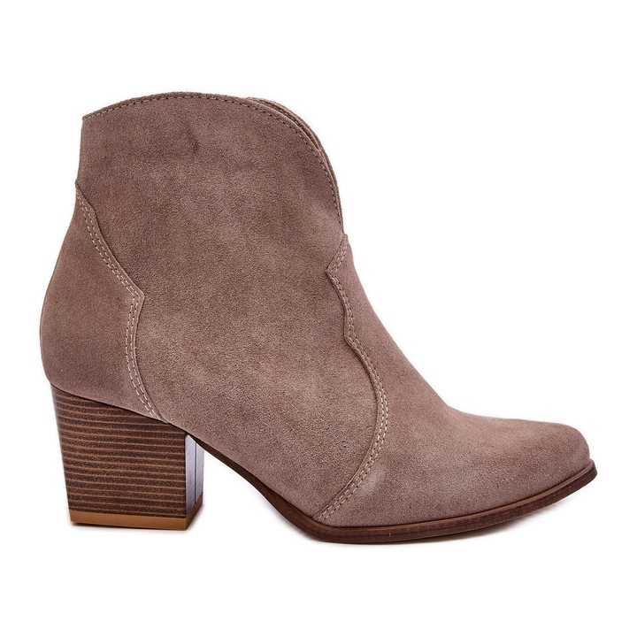 Lewski Shoes Botas Vaqueras Lewski EV28 Ante Beige