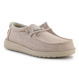 Zapatos para jóvenes Hey Dude Wally W 40041-205 beige