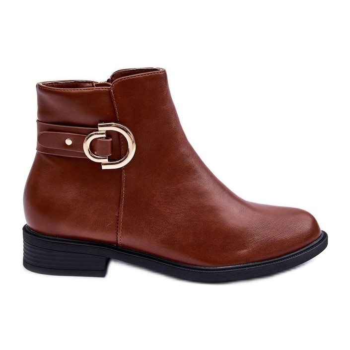 FD1 Botas Planas Marrón Meronei
