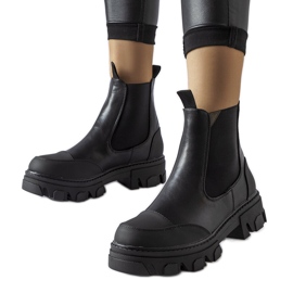 Botas negras sin cordones Sibyla negro