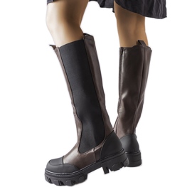 Botas altas marrón Pasquale