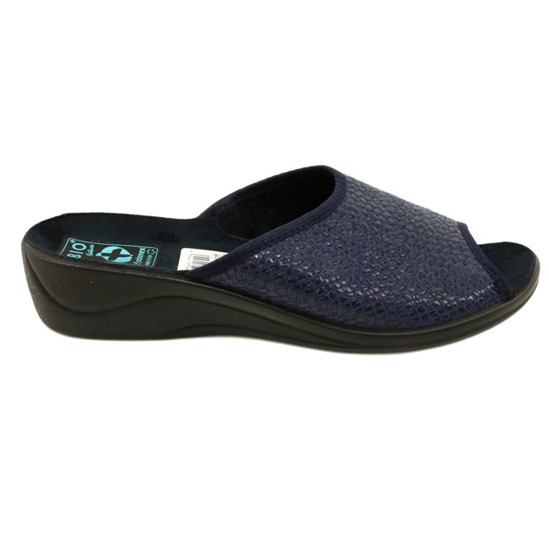Pantuflas Mujer Espiga Adanex 26039 Azul Marino