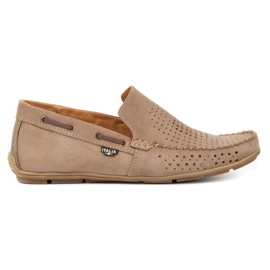 Olivier Mocasines hombre verano piel 085DKNT marrón