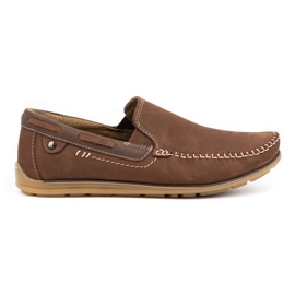 KOMODO Mocasines hombre piel 920K marrón