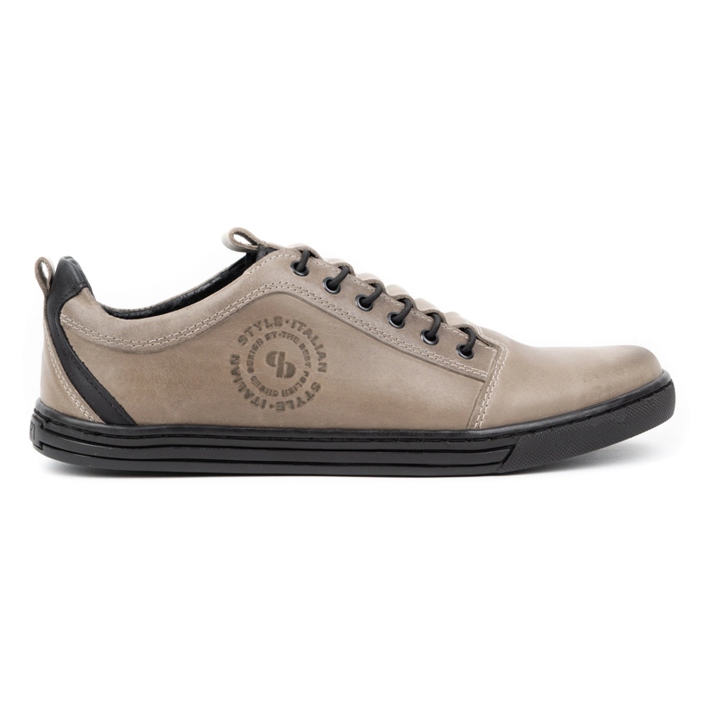 Polbut Zapatos casual hombre piel 2121/2 gris Polbut Zapatos casual hombre piel 2121/2 gris