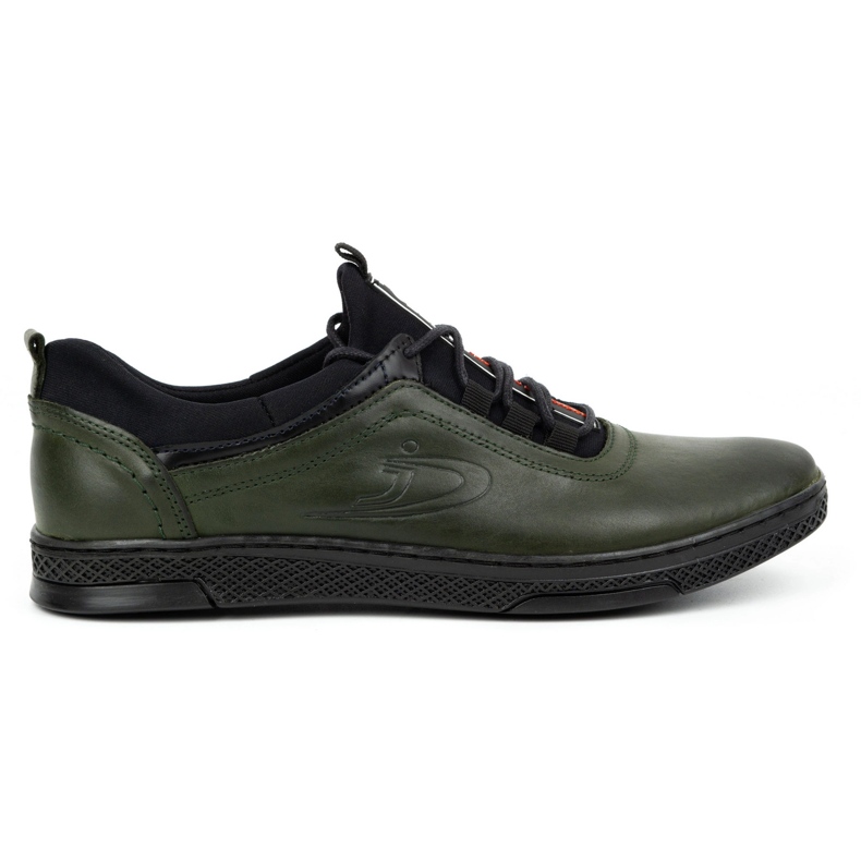 Polbut Zapatos casual hombre piel K24 verde
