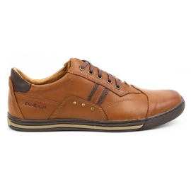 Polbut Zapatos casual hombre 1801N Axe Camel marrón
