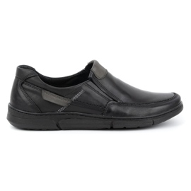 Olivier Slip-on hombre piel 62K negro