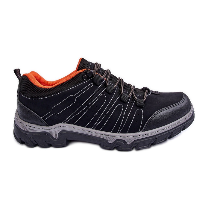 PG3 Botas Trekking Bajas Hombre Negras Orlando negro