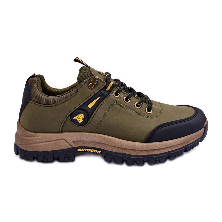 PG3 Botas De Montaña De Hombre Clásicas Bajas Verde Aldeos