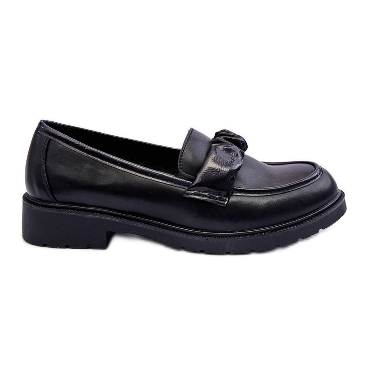 Mocasines Piel Tacón Bajo Negro S.Barski HY335 Mocasines Piel Tacón Bajo Negro S.Barski HY335