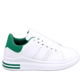 Zapatillas cuña Maes Green blanco