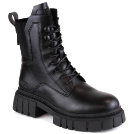 Big Star MM274581 botas de cazador negras con aislamiento para mujer negro