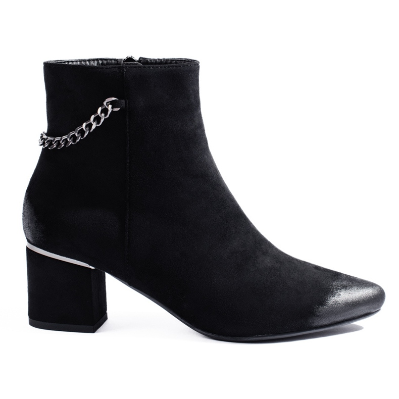 Botas de mujer en ante negro de Vinceza