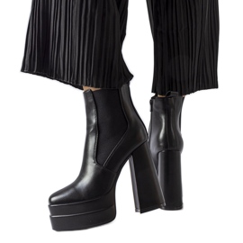 Inna Botas negras de tacón alto de Copertino negro Inna Botas negras de tacón alto de Copertino negro
