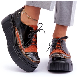 Zapatos de Cuero Mujer Maciejka 50740-18 Negro