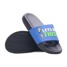 Zapatillas Coqui Jr. 6383-612-2220 azul
