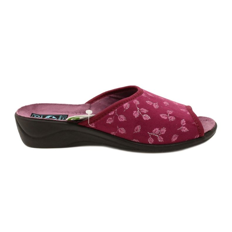 Babucha terciopelo burdeos Adanex 28271 Aloe Vera multicolor