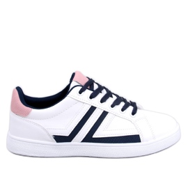 Deportivas de mujer Fitz Azul blanco