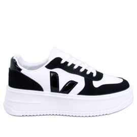 Zapatillas de mujer Pyles Negras blanco