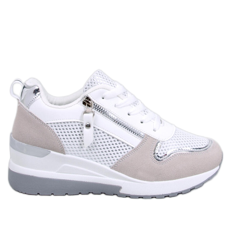 Zapatillas cuña Vargas Blanco