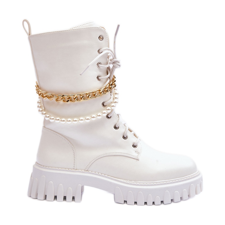 Trabajadores Altos De Cuero Con Cadena Nameer Blanco Trabajadores Altos De Cuero Con Cadena Nameer Blanco