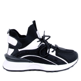 Boyce zapatillas estilo calcetín negras negro