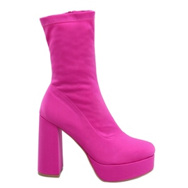 Botas plataforma Baldacci Fucsia rosa